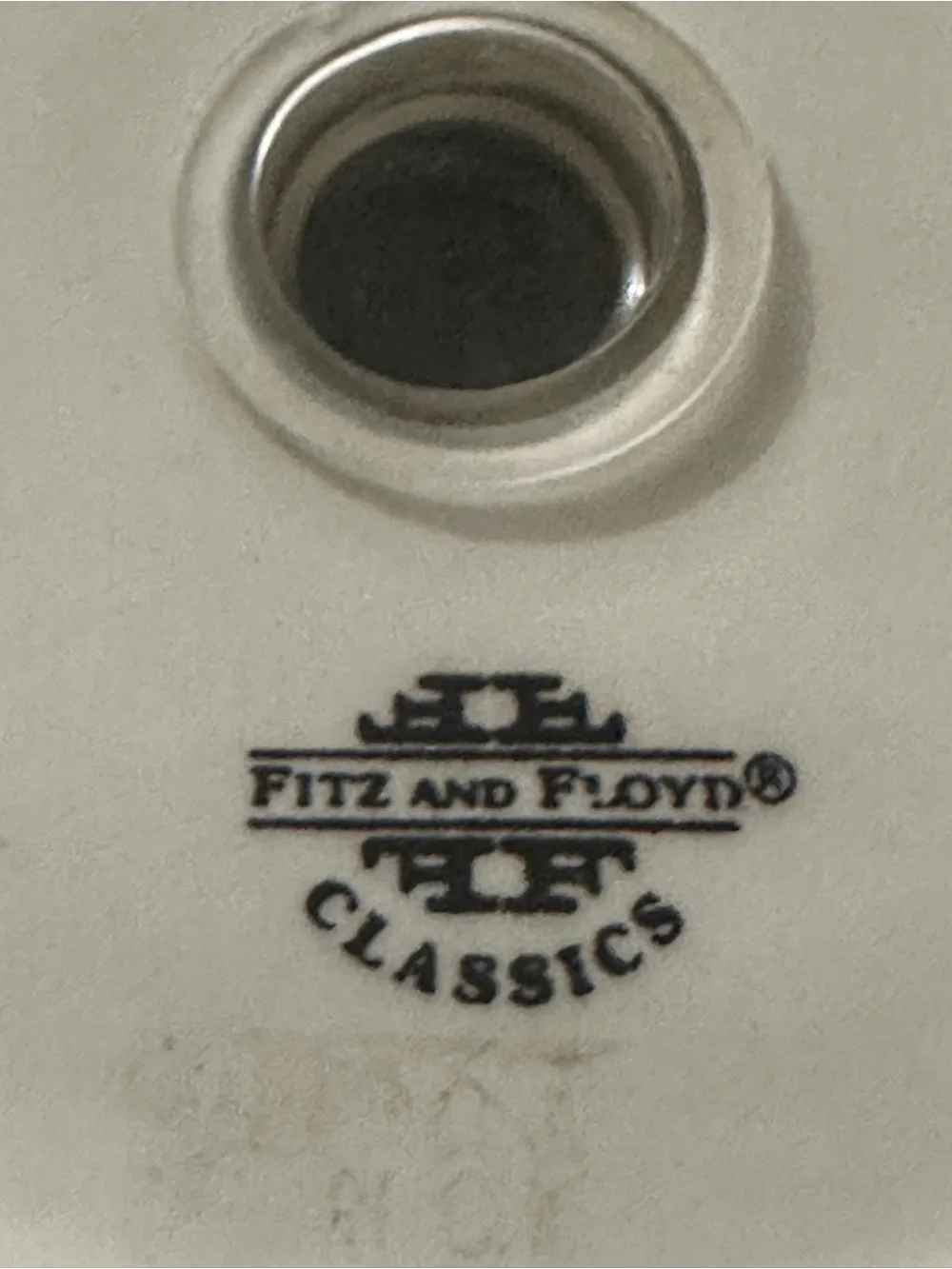 Vintage Fitz & Floyd Christmas Salt & Pepper Shakers - Hand-painted Bell Shape